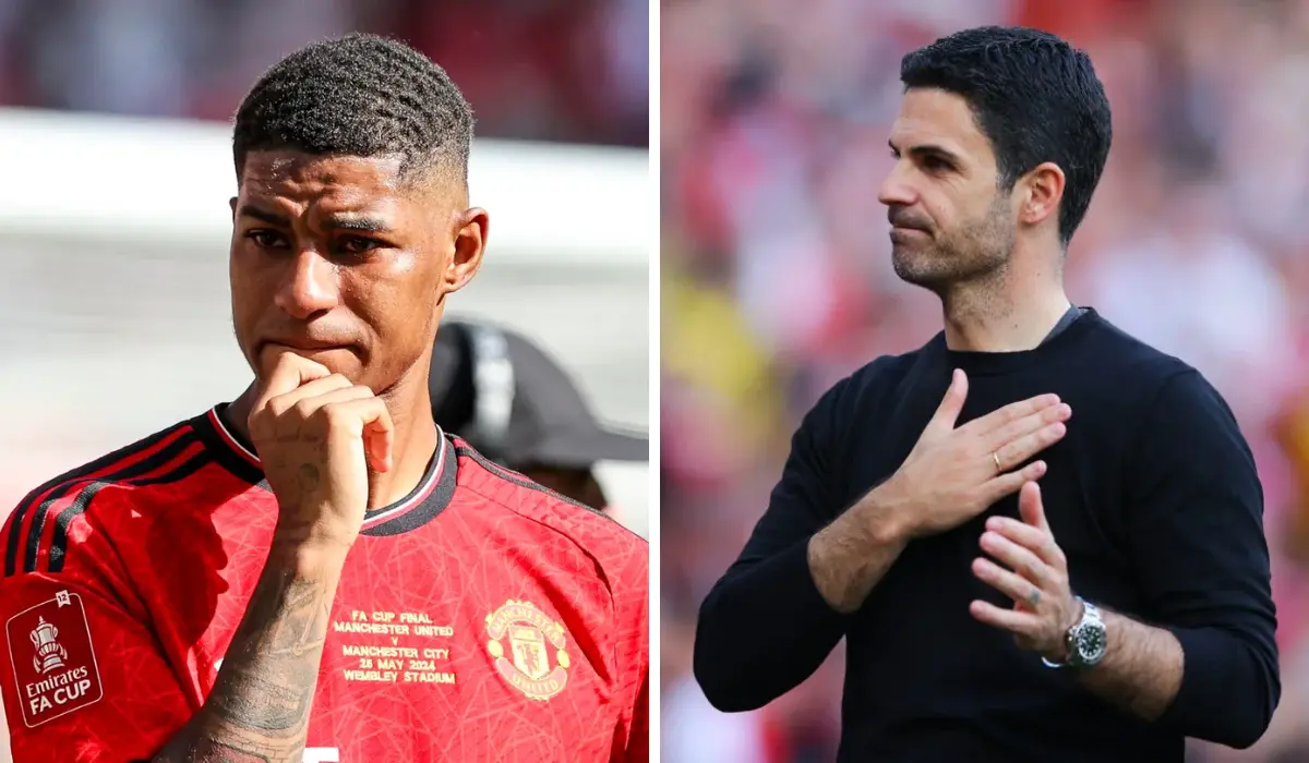 HLV Arteta bất ngờ nói chuyện với Rashford, Man United nên bán vội?