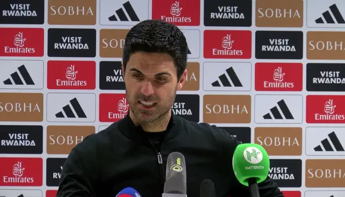 Arteta khẳng định Arsenal đáng ra nên ghi 5 bàn trong hiệp 1.