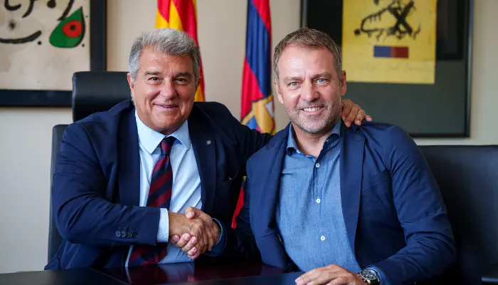 Laporta rất thích các HLV người Đức kể từ ngày trở lại vị trí chủ tịch Barca.