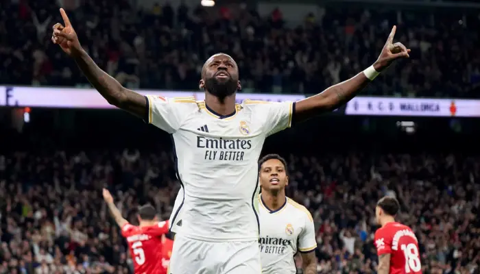 Rudiger luôn là điểm tựa vững chắc ở hàng thủ Real Madrid.