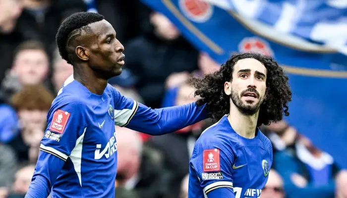 Cucurella giúp Chelsea mở tỷ số từ phút thứ 13, sau pha kiến tạo của Jackson.