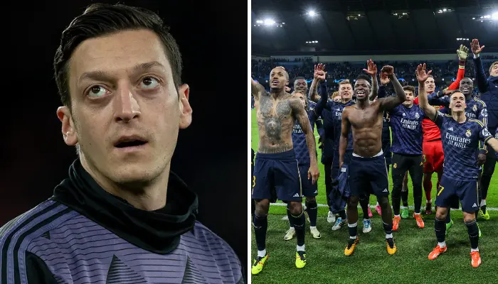 Ozil và tập thể Real Madrid