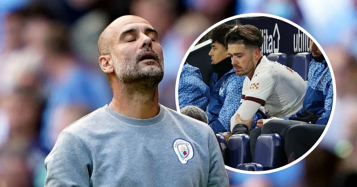 Tiết lộ chấn thương của Grealish, Pep Guardiola khiến The Citizens 'đứng ngồi không yên'