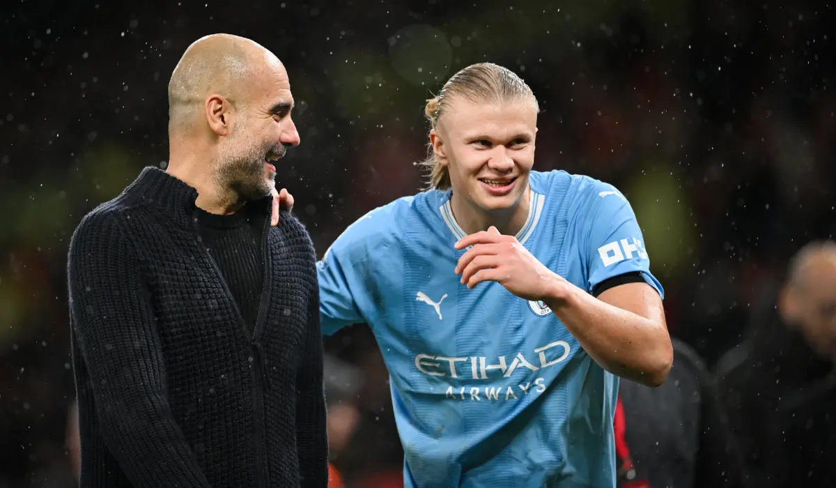 Pep Guardiola đáp trả những chỉ trích hướng về Erling Haaland