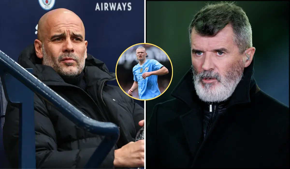 Pep nói Roy Keane chỉ xứng làm huấn luyện viên hạng 3 vì chê Haaland