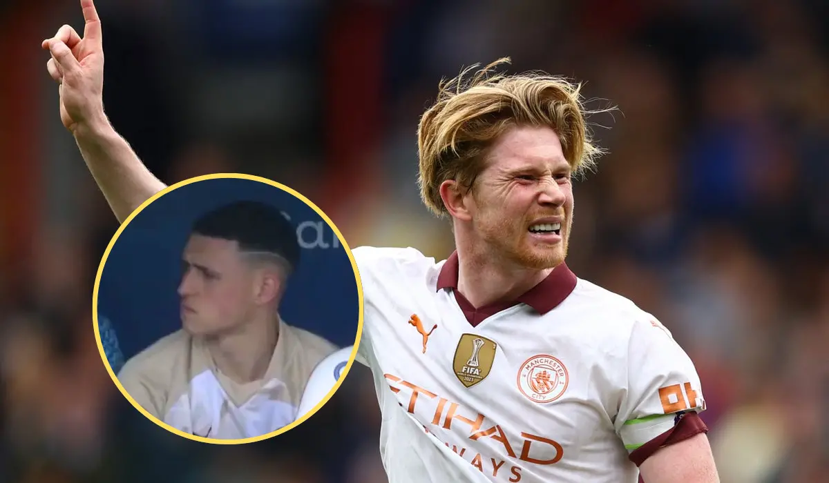 Tỏa sáng cho Man City, De Bruyne vẫn lo sợ Phil Foden