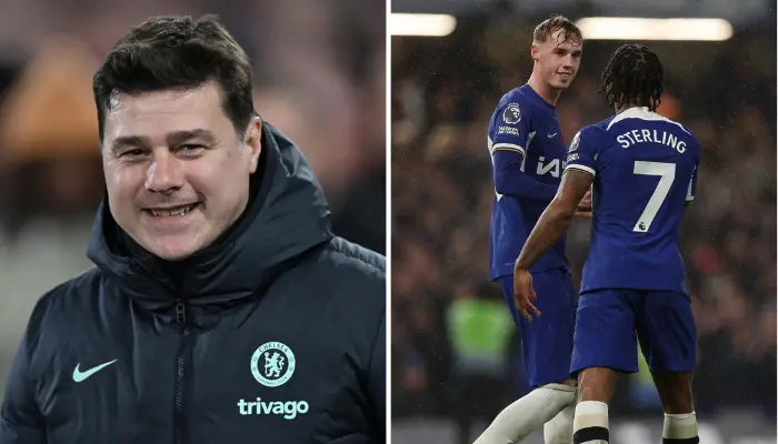 Pochettino và 2 cầu thủ Chelsea