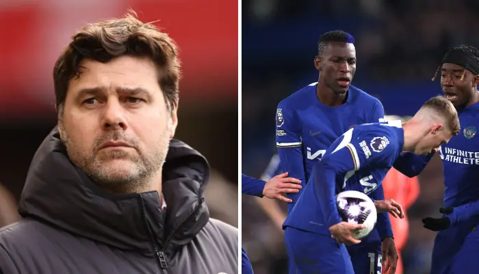 Pochettino và các học trò Chelsea