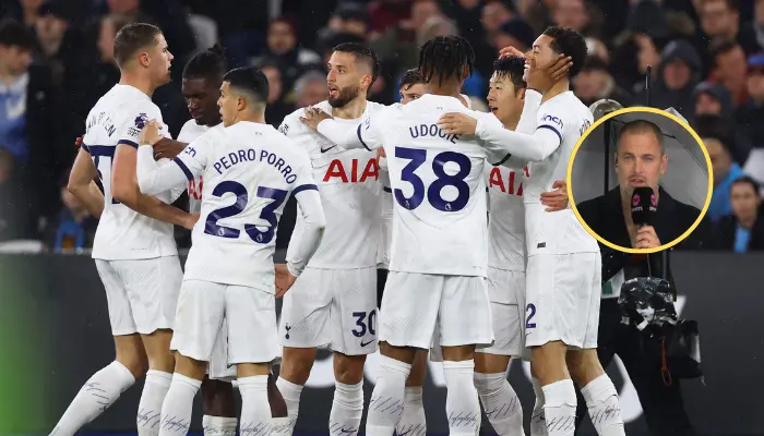 Porro và tập thể Tottenham