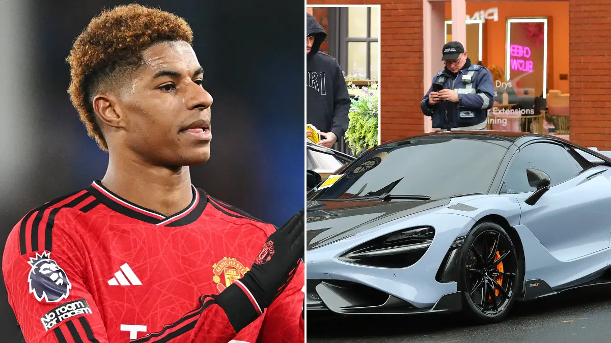 Rashford và chiếc McLaren