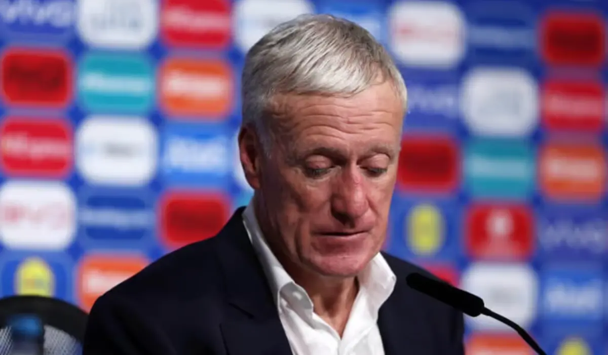 Deschamps từ chối thảo luận về tương lai sau thất bại tại bán kết Euro 2024.