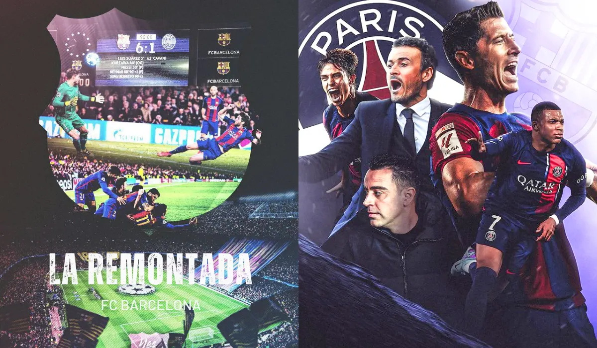 'Remontada' là gì, tại sao nó gắn liền với trận đấu giữa PSG vs Barcelona?