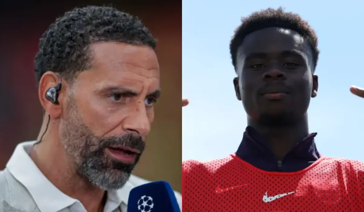 Rio Ferdinand và Saka