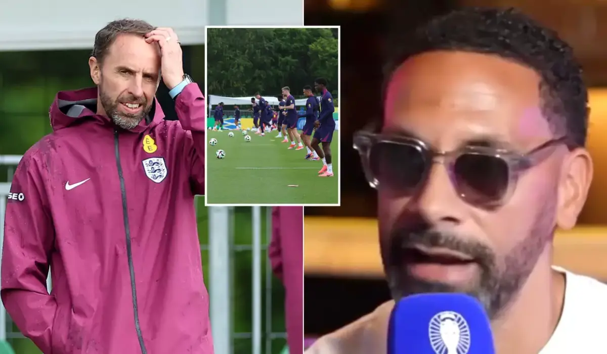 Rio Ferdinand và Southgate