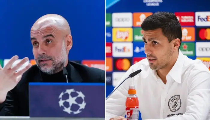 Pep Guardiola và Rodri tỏ ra rất tự tin trước cuộc đối đầu Real Madrid.