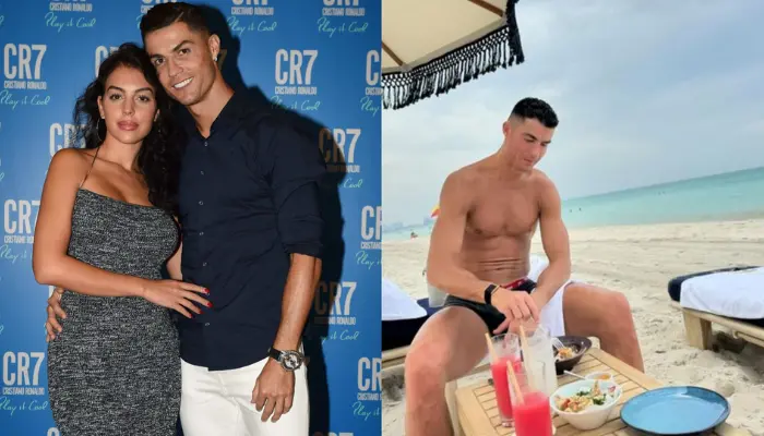 ronaldo và  Georgina