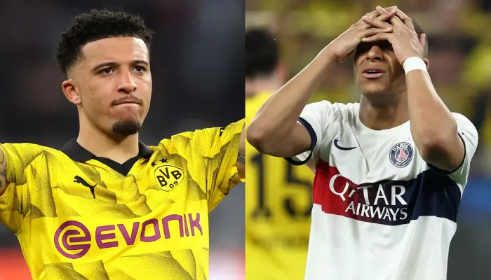 Sancho và Mbappe