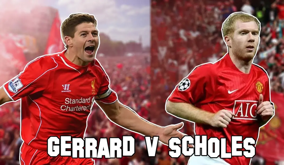 Paul Scholes và Steven Gerrard