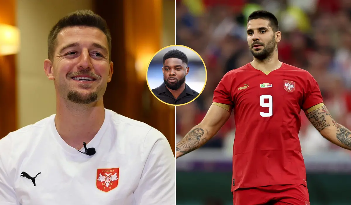 Richards đánh giá cao tài năng của Milinkovic-Savic và Mitrovic bên phía Serbia