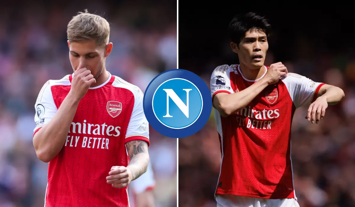 Napoli muốn đưa Smith Rowe hoặc Tomiyasu vào thương vụ bán Osimhen