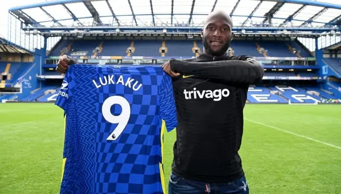 Lukaku mặc áo số mấy tại Chelsea?