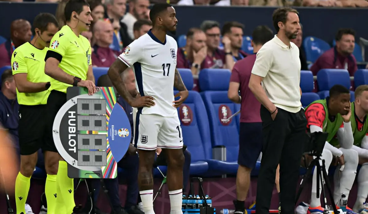 Southgate và Ivan Toney