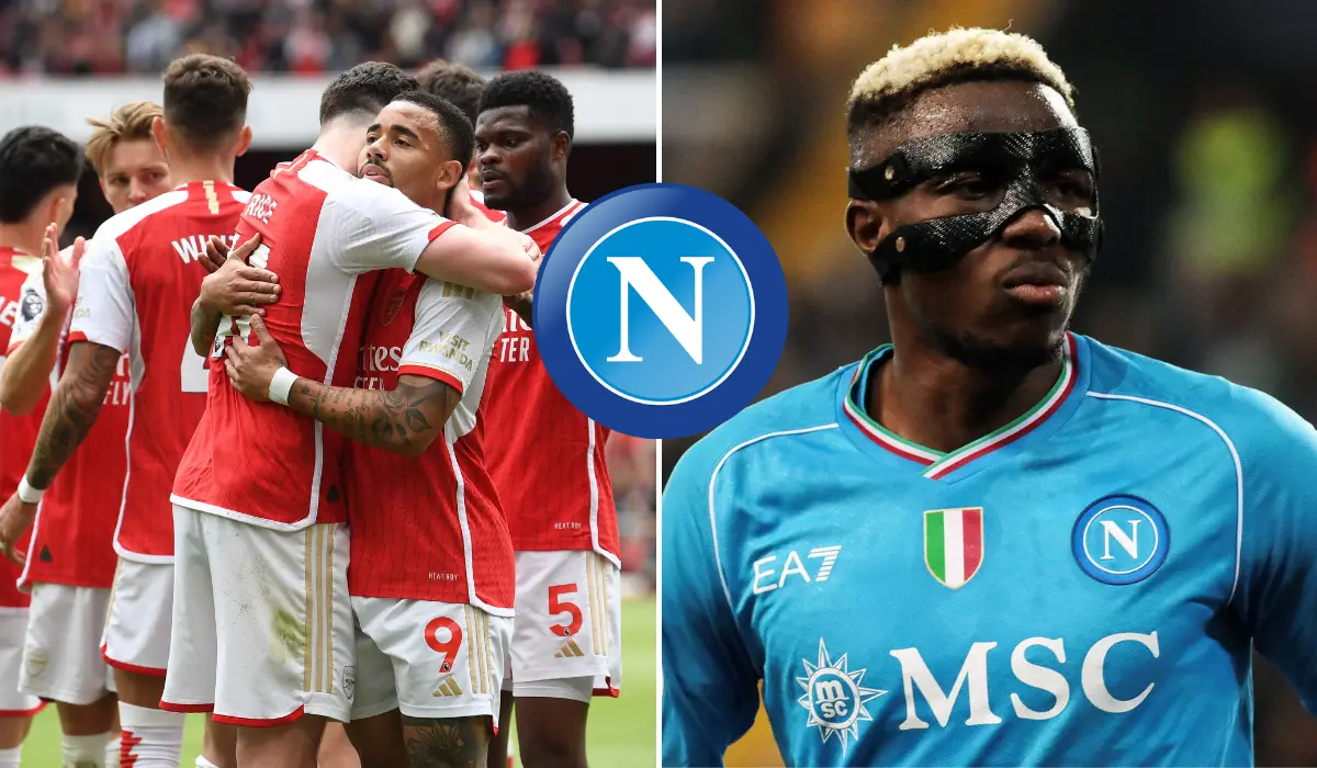 Napoli muốn 'hút máu' đội hình Arsenal ở thương vụ bán Osimhen