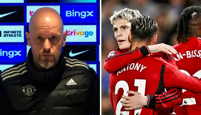 Ten Hag và 2 tiền đạo cánh Man Utd