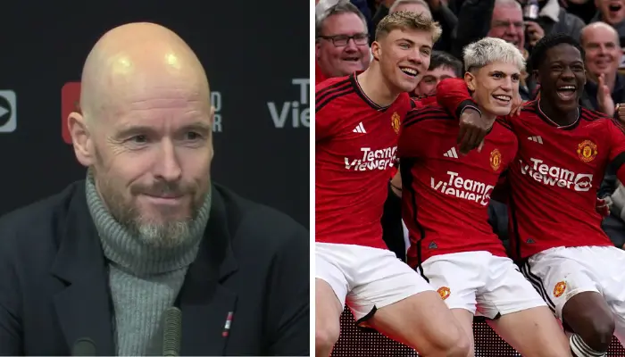 Ten Hag và 3 sao trẻ MU