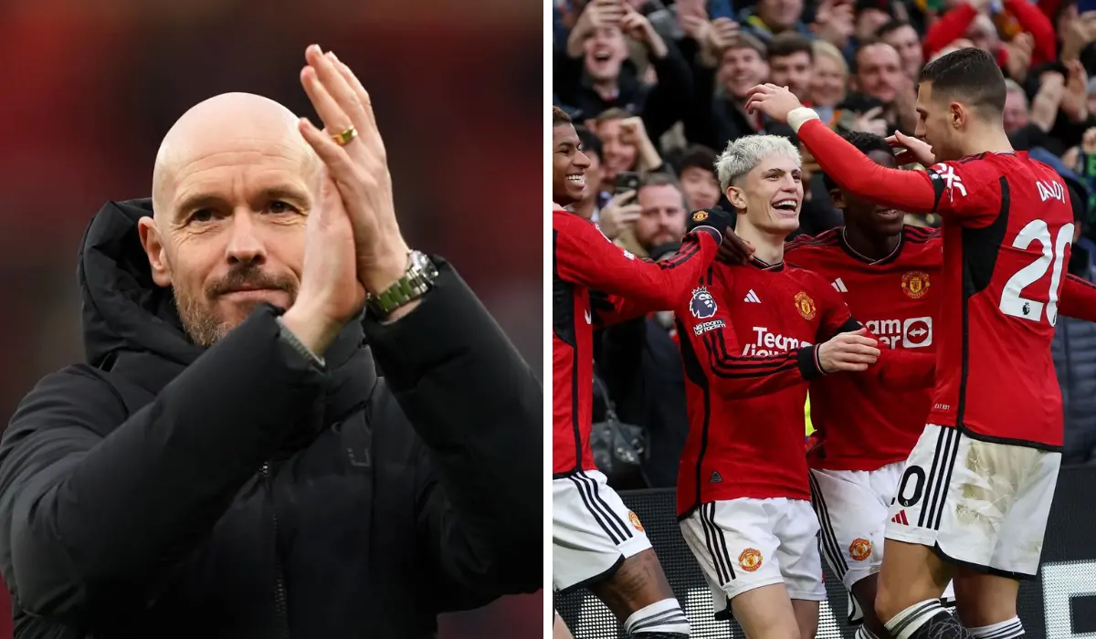 'Tương lai tươi sáng': Ten Hag dành lời khen đặc biệt cho 3 sao trẻ của Man Utd 