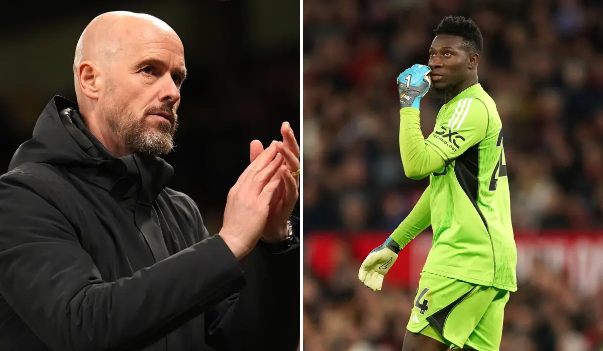 Ten Hag phản pháo phóng viên và 'sấy tóc' bom tấn Onana vì sai lầm tai hại