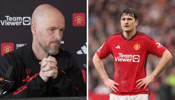 Ten Hag và trò cưng Maguire