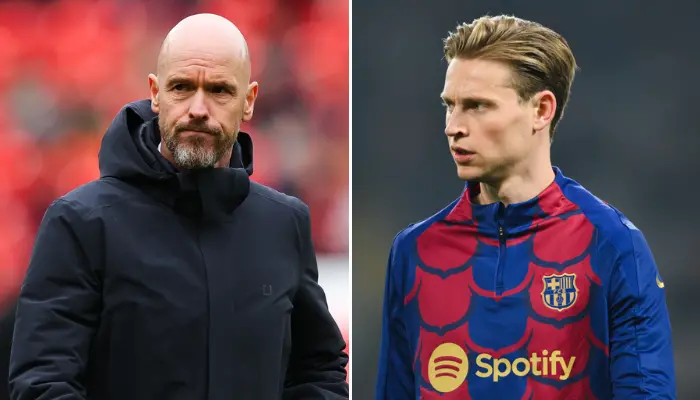 Thầy Ten Hag và De Jong