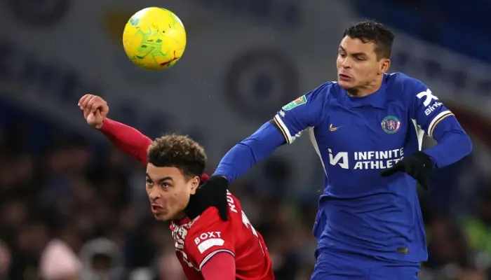 Thiago Silva thi đấu xuất sắc trong chiến thắng của Chelsea trước Middlesbrough