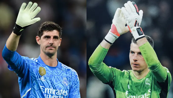 Lunin đã căng bằng kỹ lục cứu thua của Courtois với màn trình diễn trước Leipzig vào rạng sáng nay.