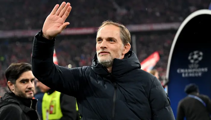 Tuchel thừa nhận bị gãy ngón chân cái trong lúc phát biểu động viên toàn đội trước trận đấu.