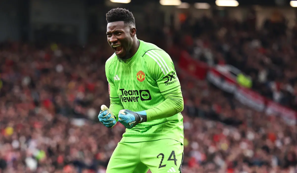 Andre Onana cảm thấy 'sởn gai ốc' sau khi Man Utd đánh bại Liverpool