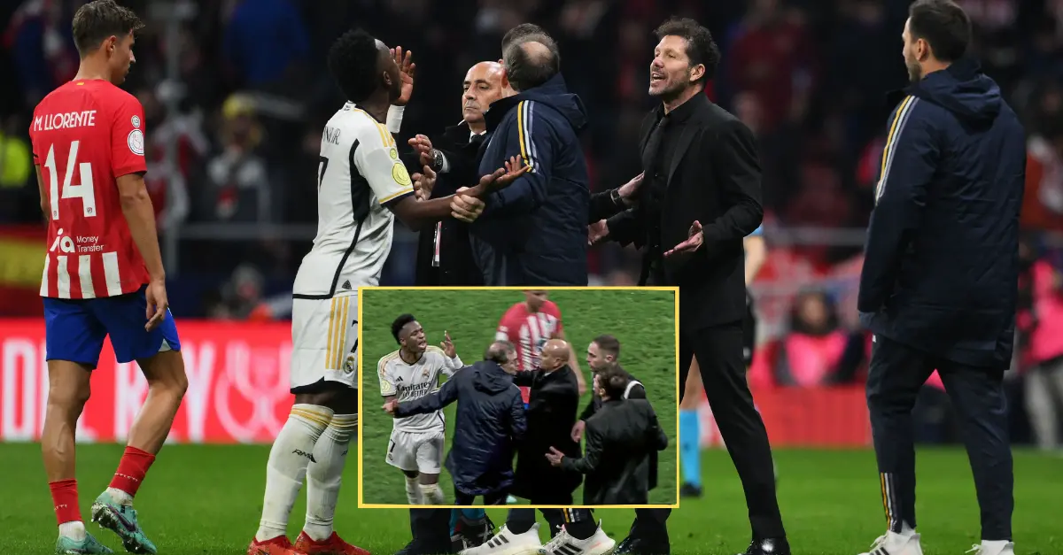 HLV Diego Simeone lên tiếng sau màn 'khẩu chiến' với Vinicius Jr