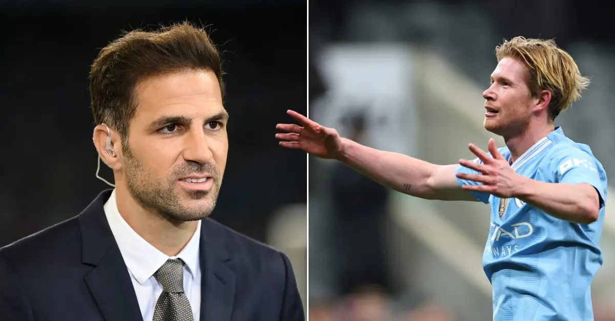 Cesc Fabregas: 'Kevin de Bruyne giống như đứa trẻ vậy'