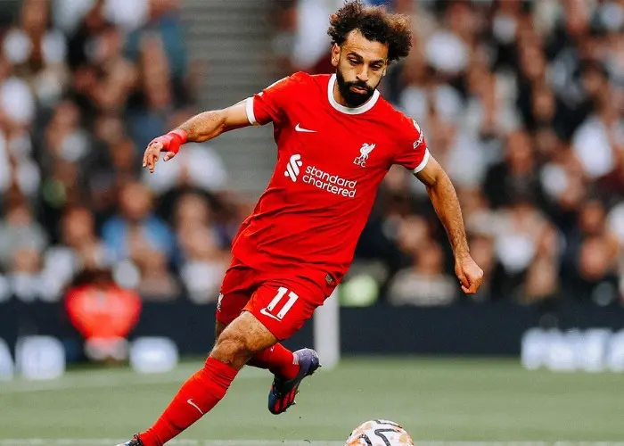 tiền vệ cánh phải của Liverpool Mohamed Salah