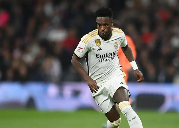 tiền đạo cánh trái của Real Madrid Vinicius Jr.