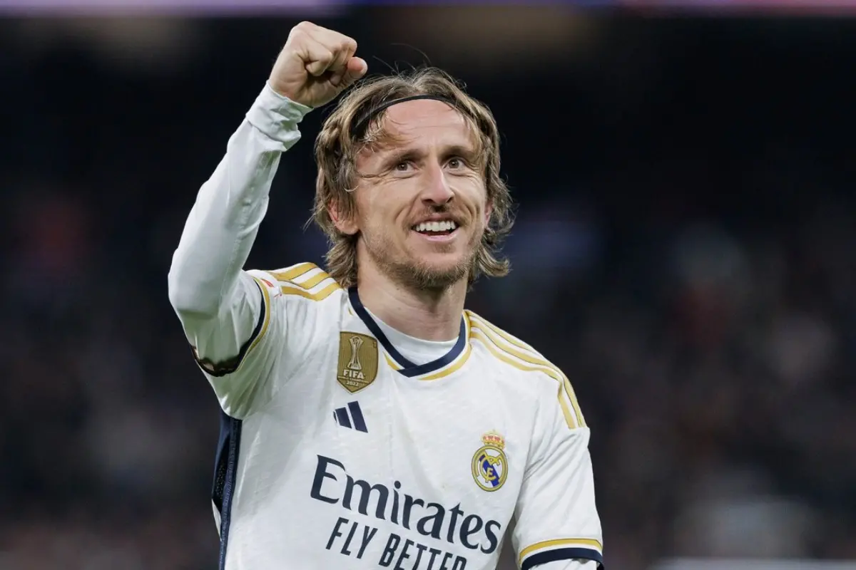 tiền vệ trung tâm của Real Madrid Luka Modric