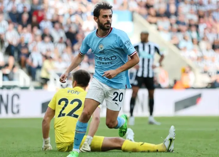 tiền vệ tấn công của Manchester City Bernardo Silva