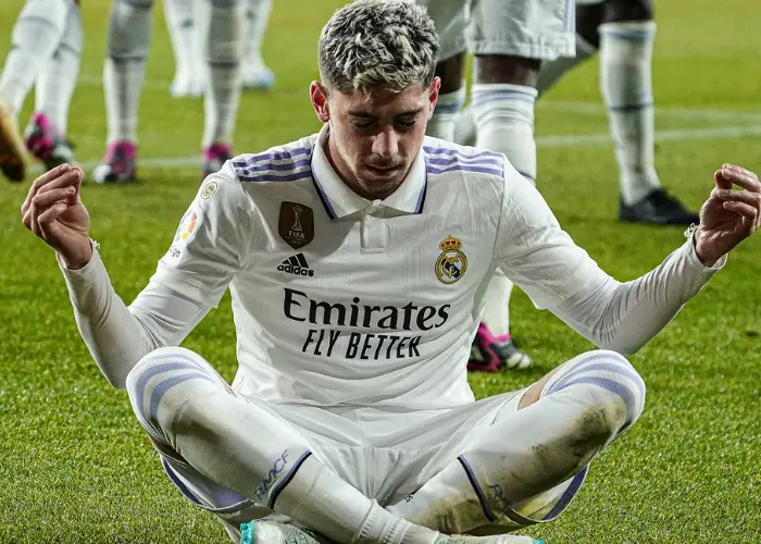 tiền vệ trung tâm Real Madrid Federico Valverde