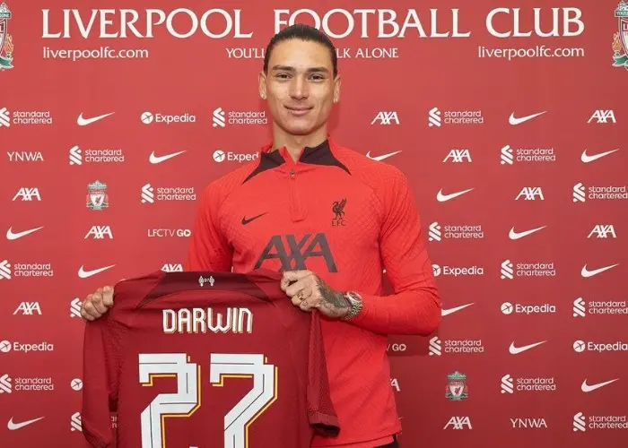 Sự nghiệp cầu thủ Darwin Nunez ở Liverpool