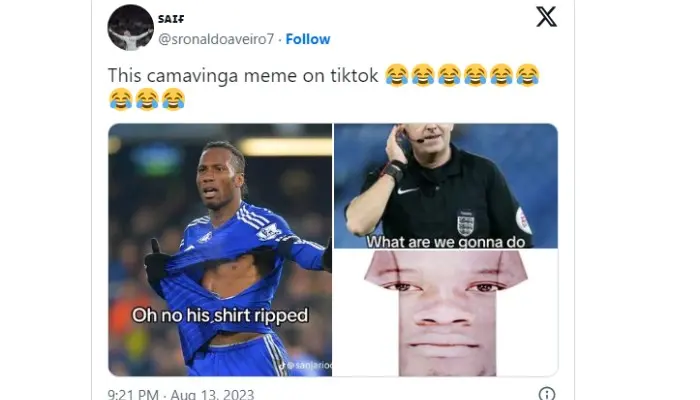 Eduardo Camavinga MEME