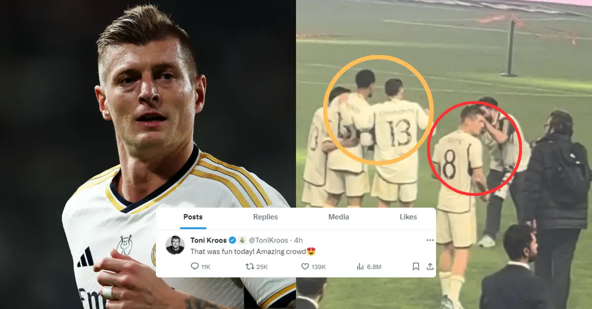 Bị la ó, Toni Kroos chính thức 'đáp trả' khiến khán giả Ả Rập Xê Út nóng giận