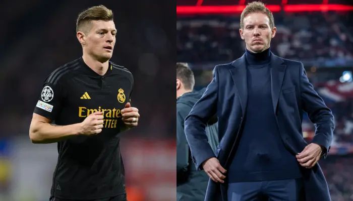 Kroos thừa nhận Nagelsmann là người thuyết phục anh trở lại tuyển Đức.