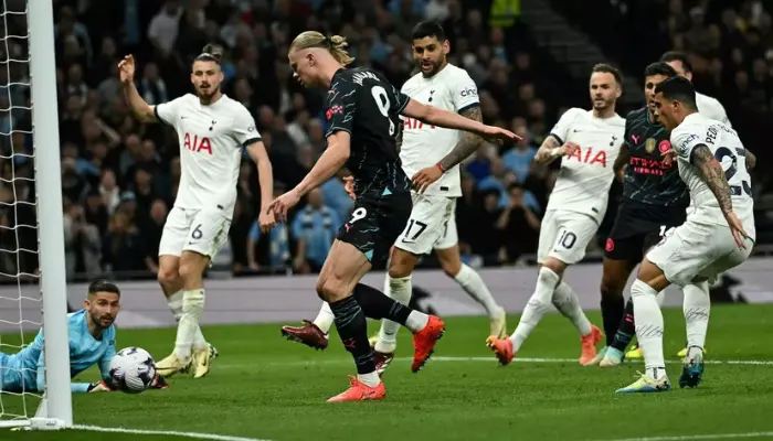 Tottenham Hotspur 0-2 Manchester City