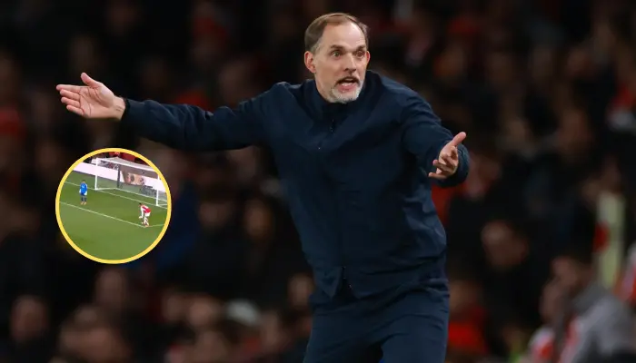 Tuchel tỏ ra bất bình